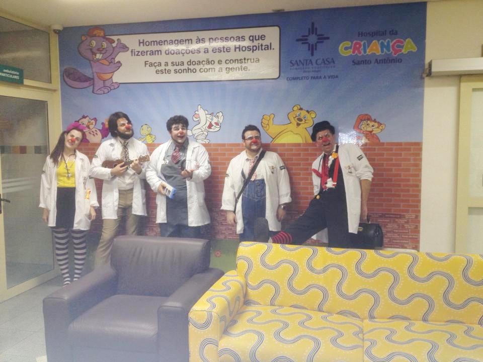 1� visita no Hosp. Santo Antonio/Santa Casa de Poa