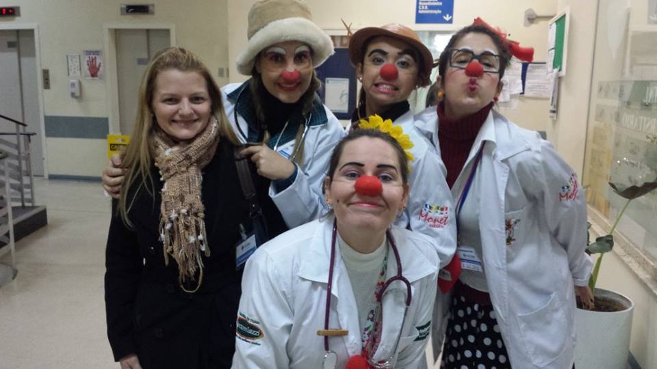 S� deu elas nessa visita no Husm (Santa Maria)!